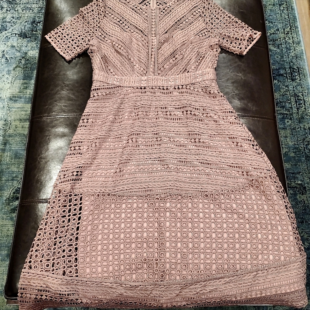 NWT ASOS | Lace Midi Dress 12/14 - Picture 7 of 8